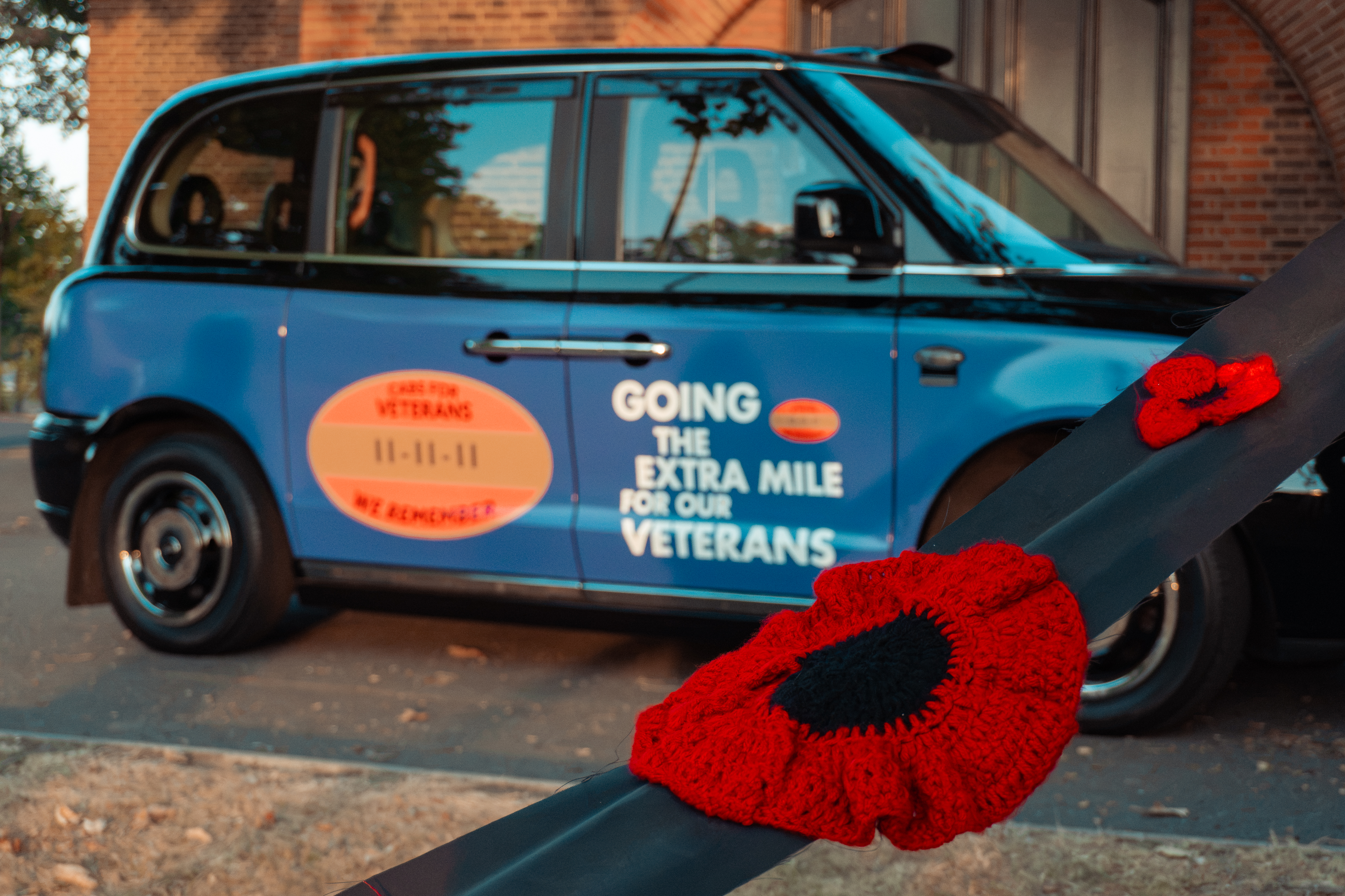Liveried vehicle in Aldershot