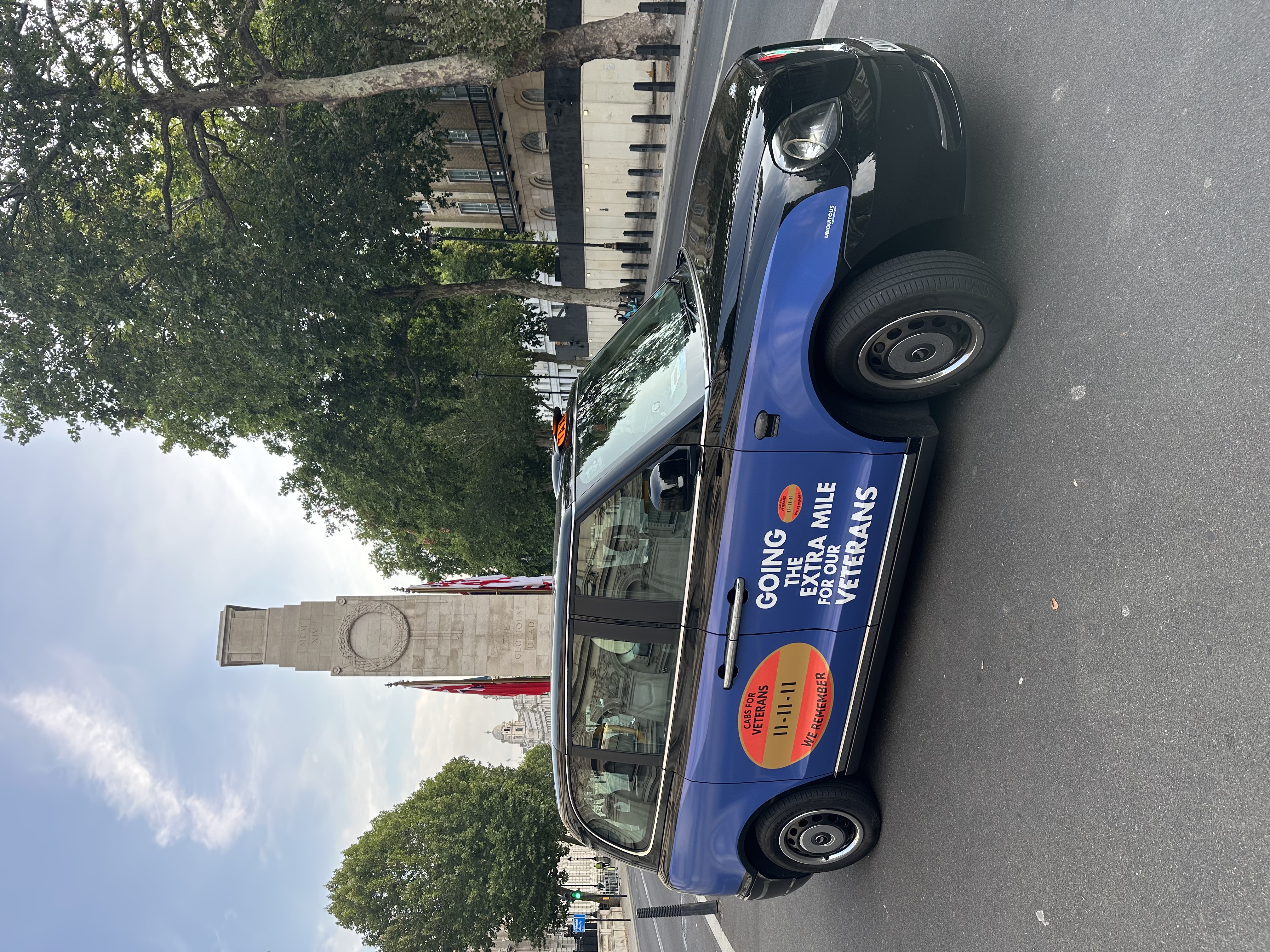 Outside the Cenotaph