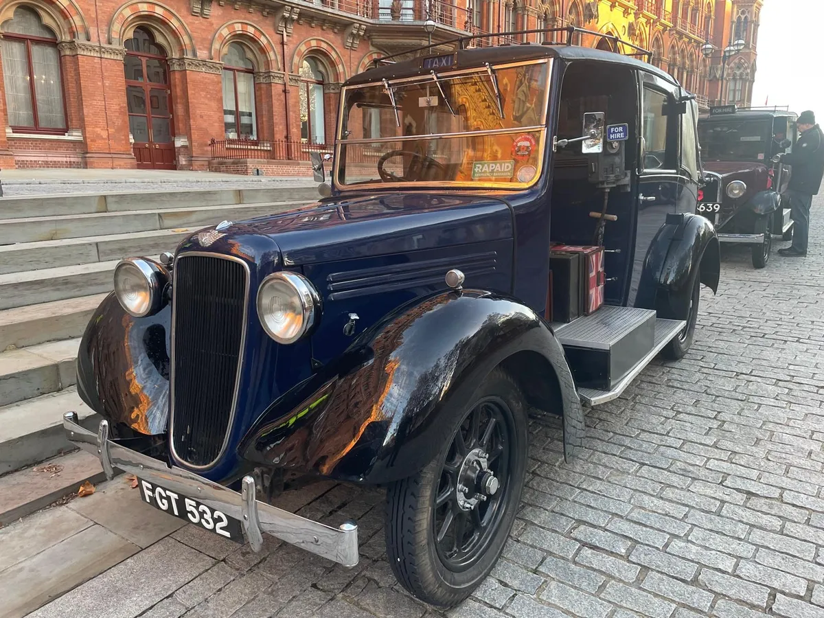 Vintage taxi